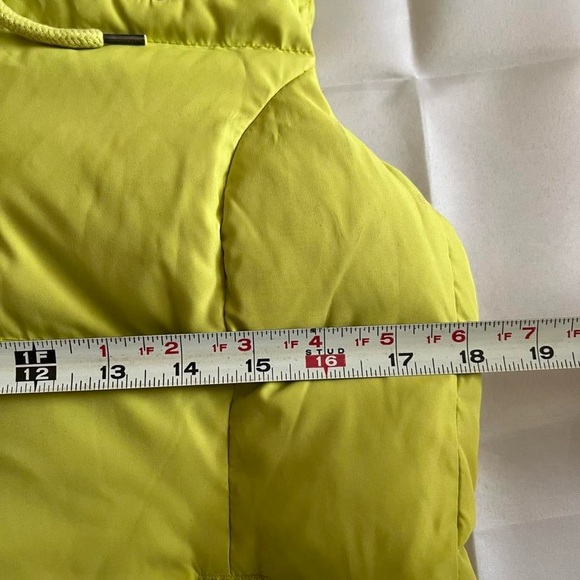 Y2K Hollister Lime Green Puffer Vest Size L - Picture 6 of 6